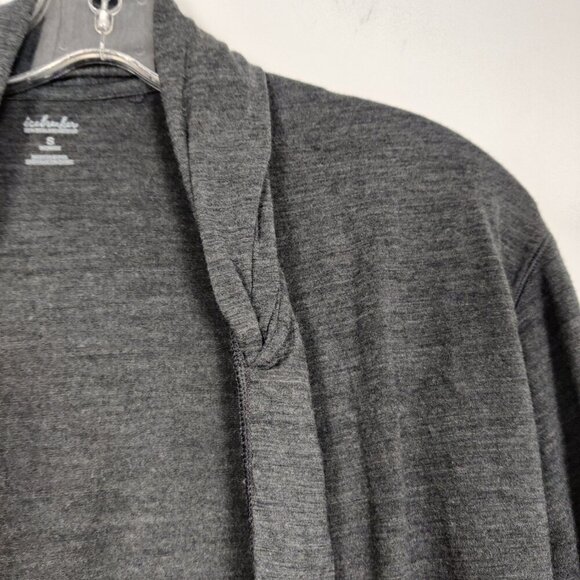 Icebreaker Women's Open Front Cardigan Size S Gray Merino Wool Knitwear Casual - Picture 3 of 8
